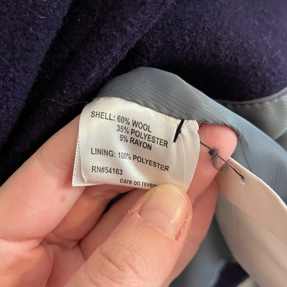 Calvin Klein Wool Peacoat - Picture 11 of 11